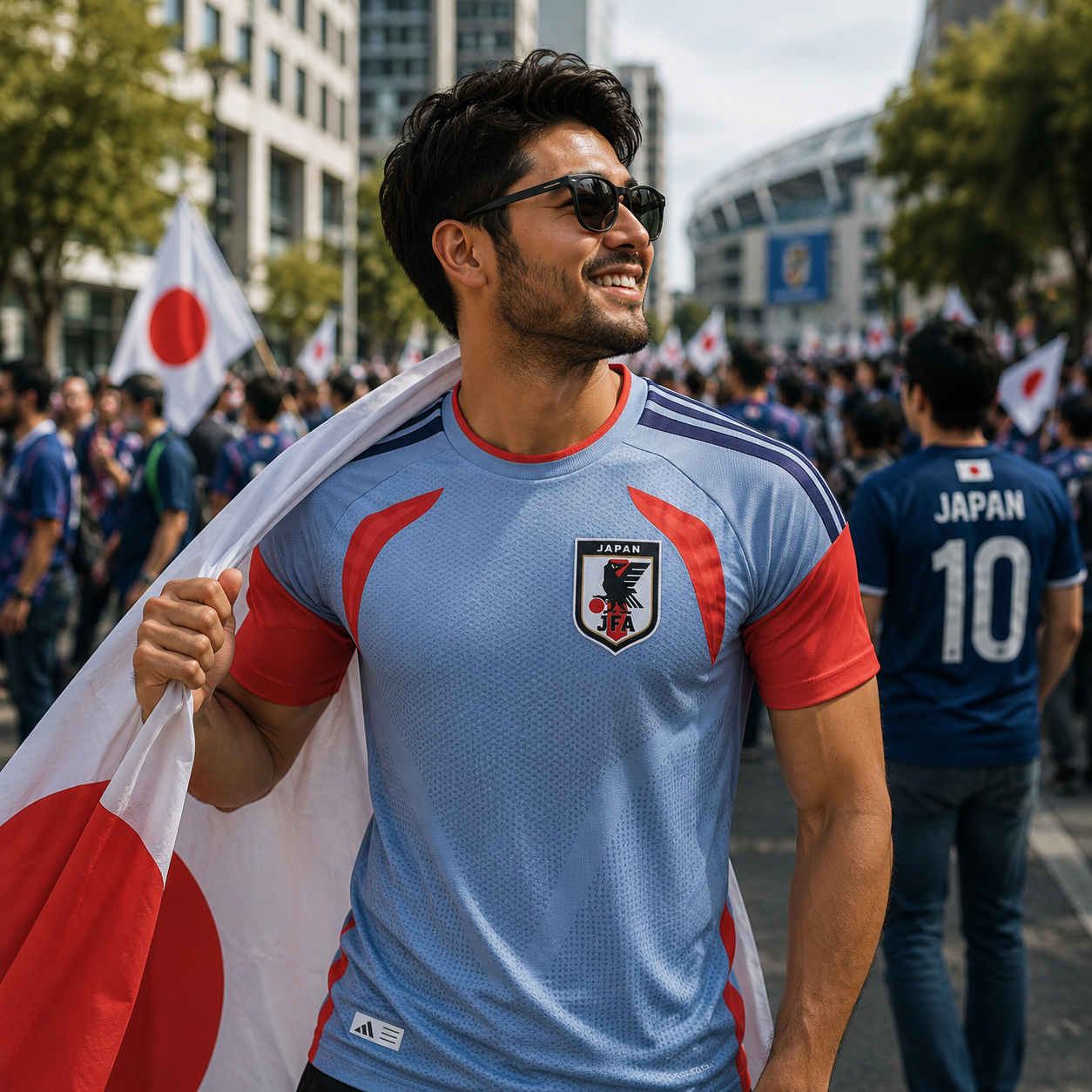 Japan 2026 Men's Away Football Fan Jersey
