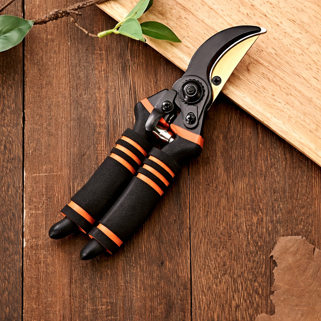 Pruning Shears Garden Hand Pruners Hedge Clippers 8.5 Inch