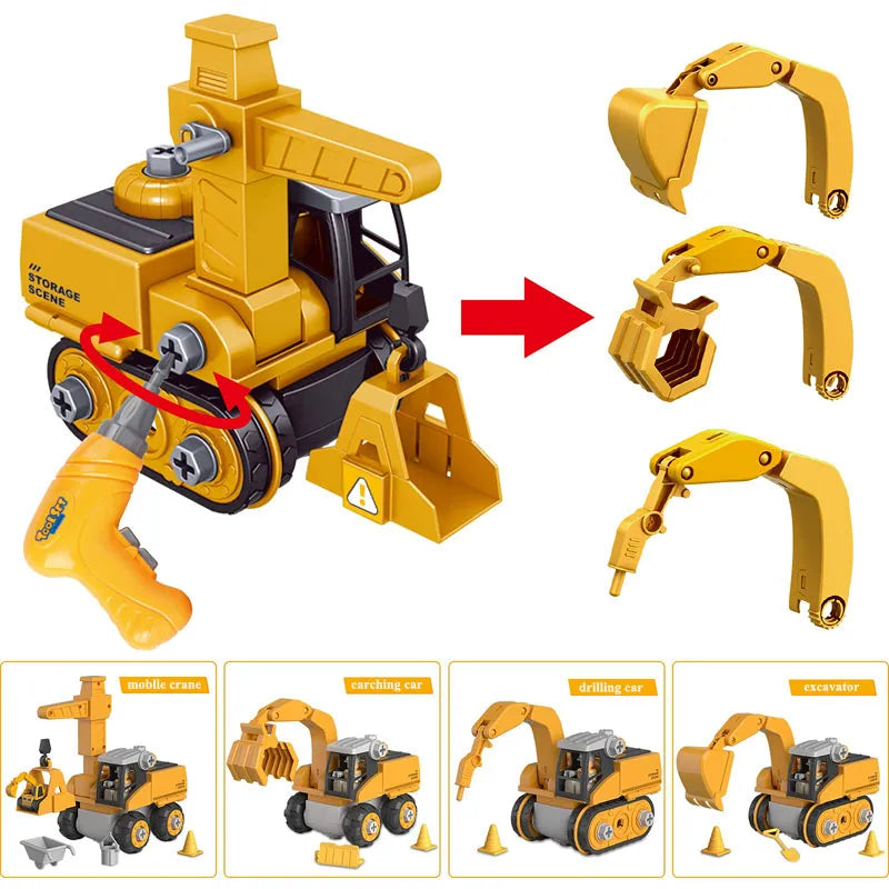 Building Engineer Construction Toy Montessori Meccano Beginner Set