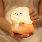 Rechargeable Silicone LED Night Light Table Lamp