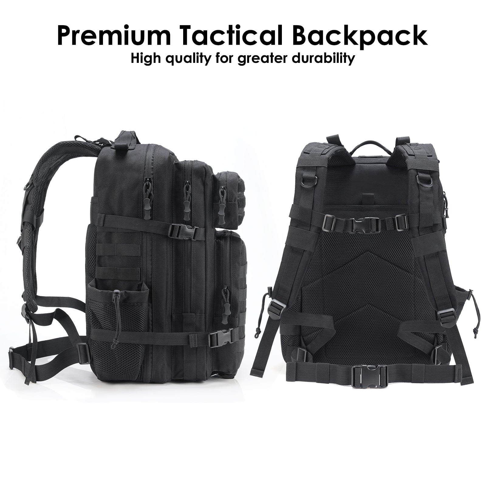 Military Tactical Assault Backpack Outdoor Hiking Gear Pack
