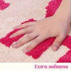 Bathroom Mat Square Printed Funny Get Naked Bath Rug