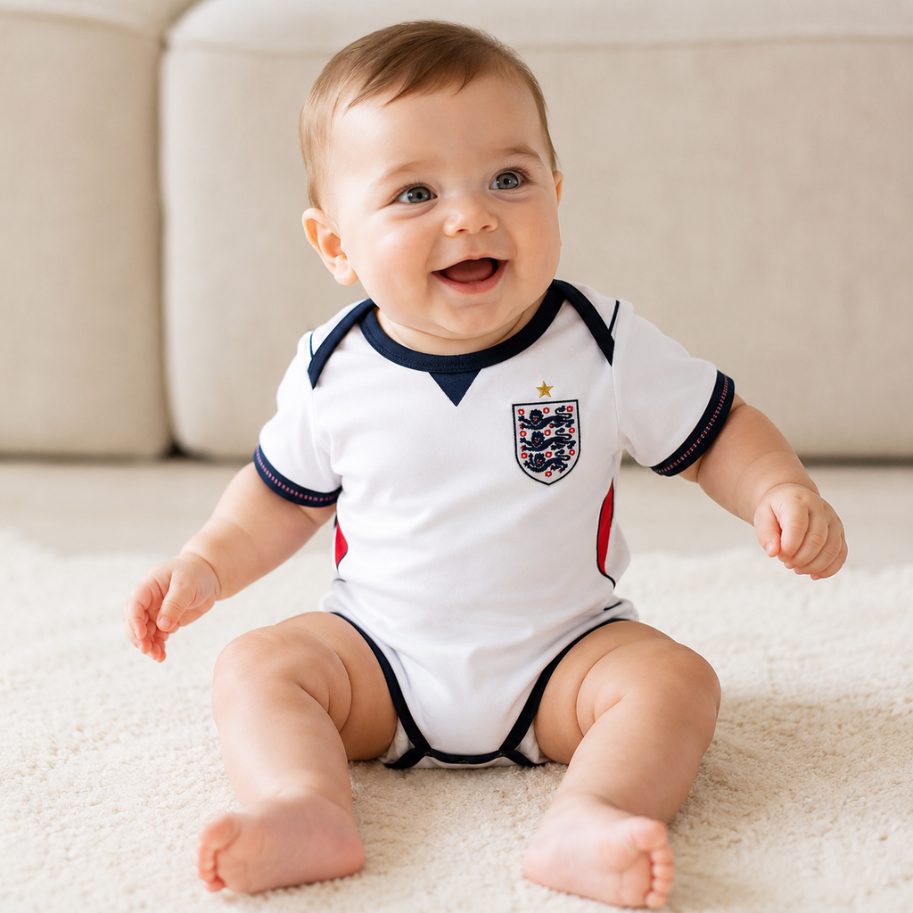 England Home Kit Baby Detail