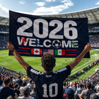 Welcome 2026 Flag
