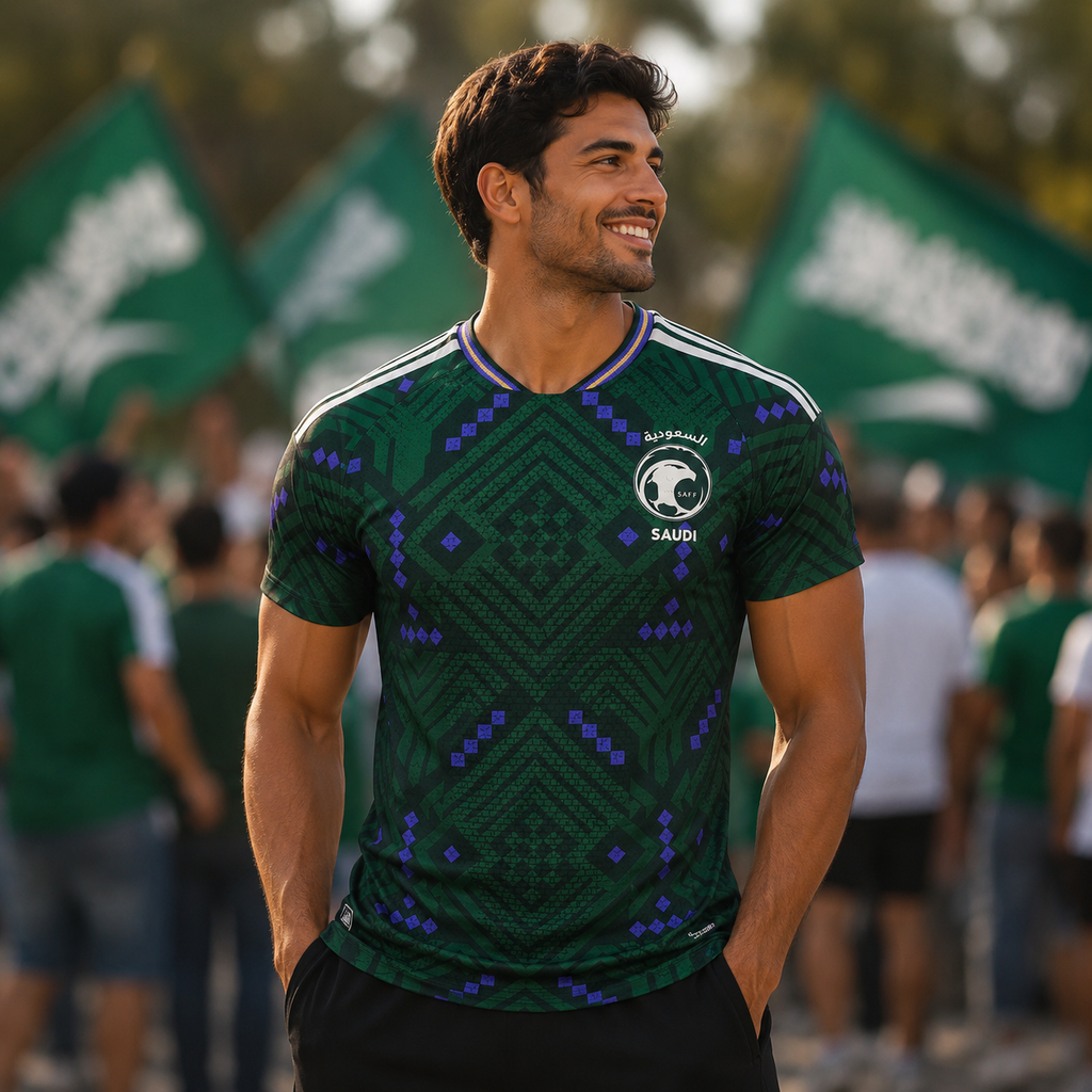 Saudi Arabia 2026 Men's Football Fan Jersey