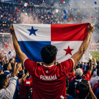 Panama Flag Detail