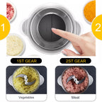 2 Liter Food Processor Chopper Kitchen Appliance
