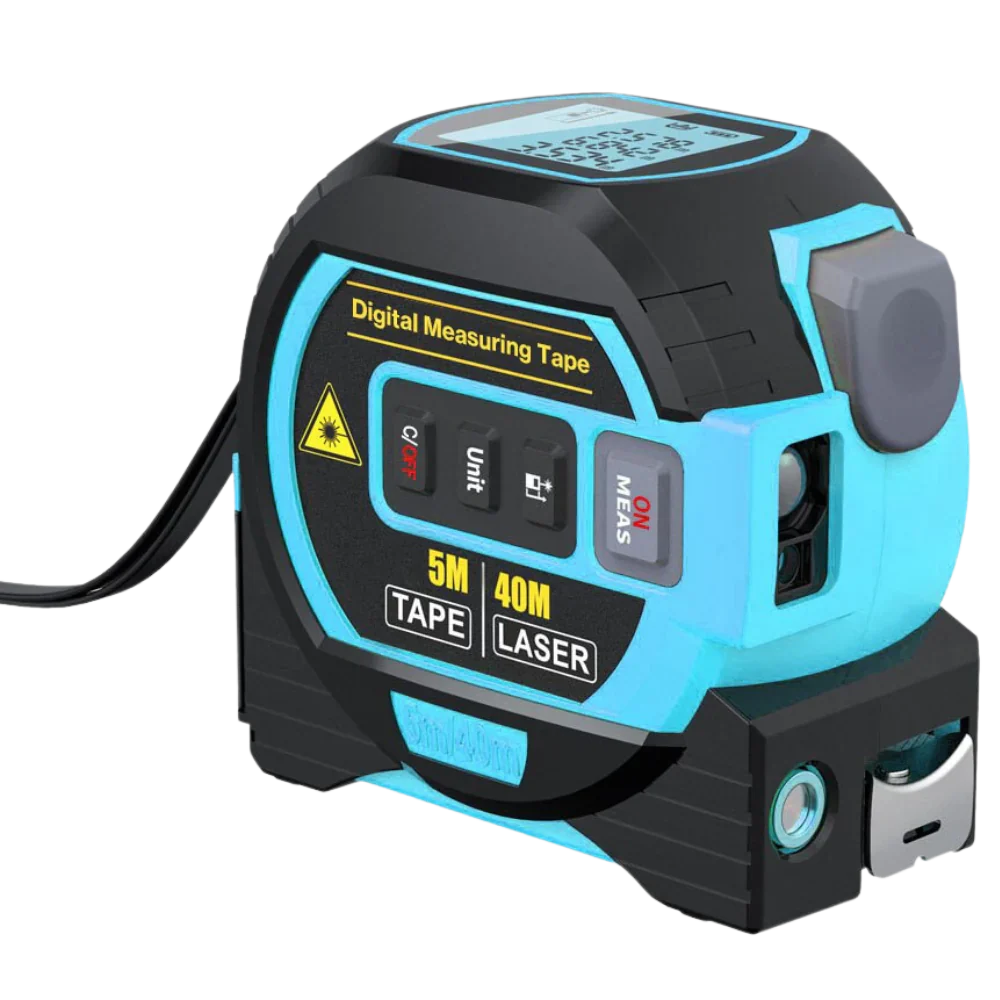 Laser Tape Measure 3-in-1 Volume Distance Area Measurement 40 Meter