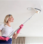 Spin Mop Cleaner System with 360 Degree Rotating Round Mop Head