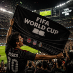 Mexico USA 2026 Flag Side