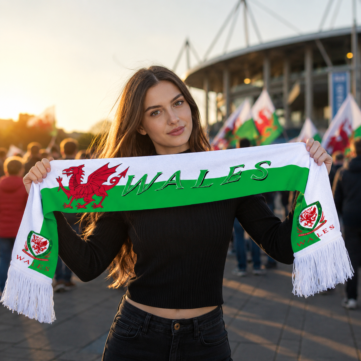 Wales Fan Scarf