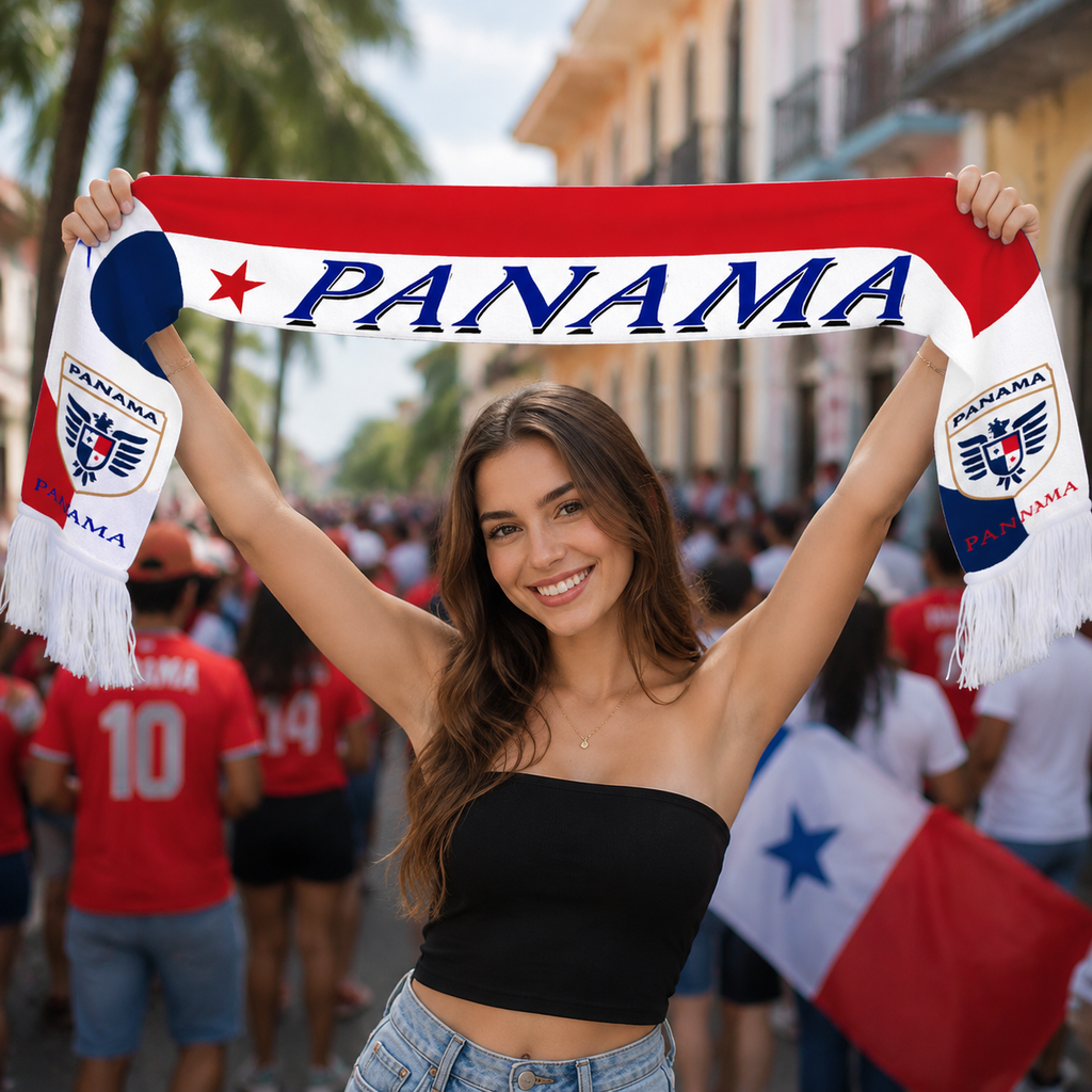 Panama Scarf Detail