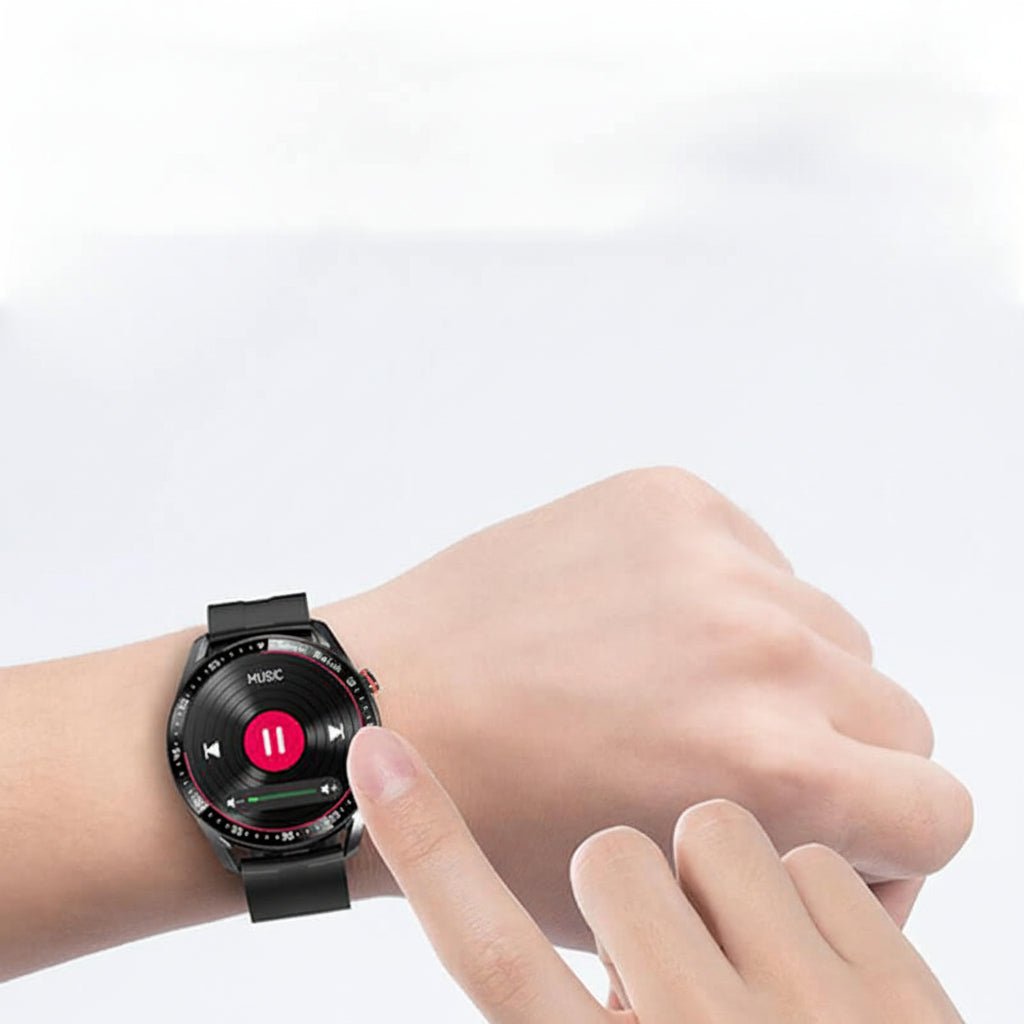 Square Smartwatch Fitness Tracker Bluetooth Calling Waterproof Touchscreen