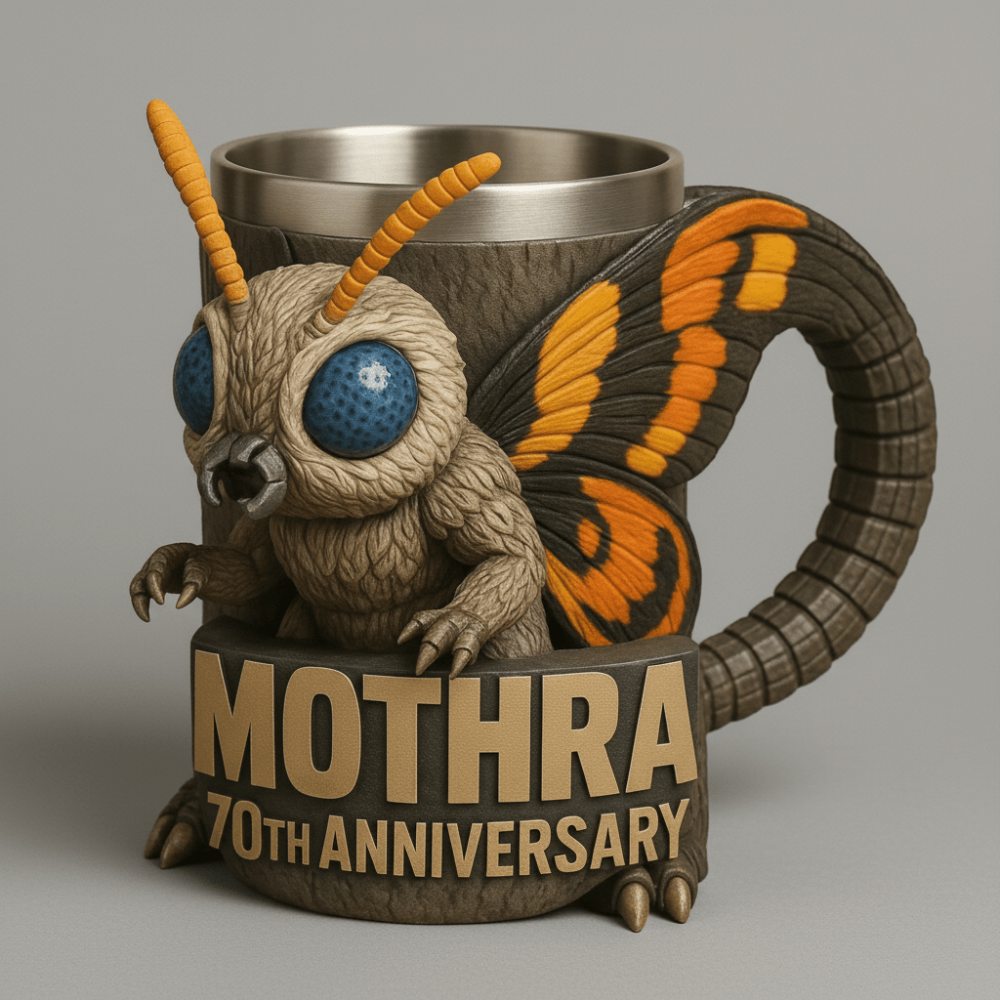 3D Sculpted Monster Shaped Ceramic Coffee Mug Cup Drinkware