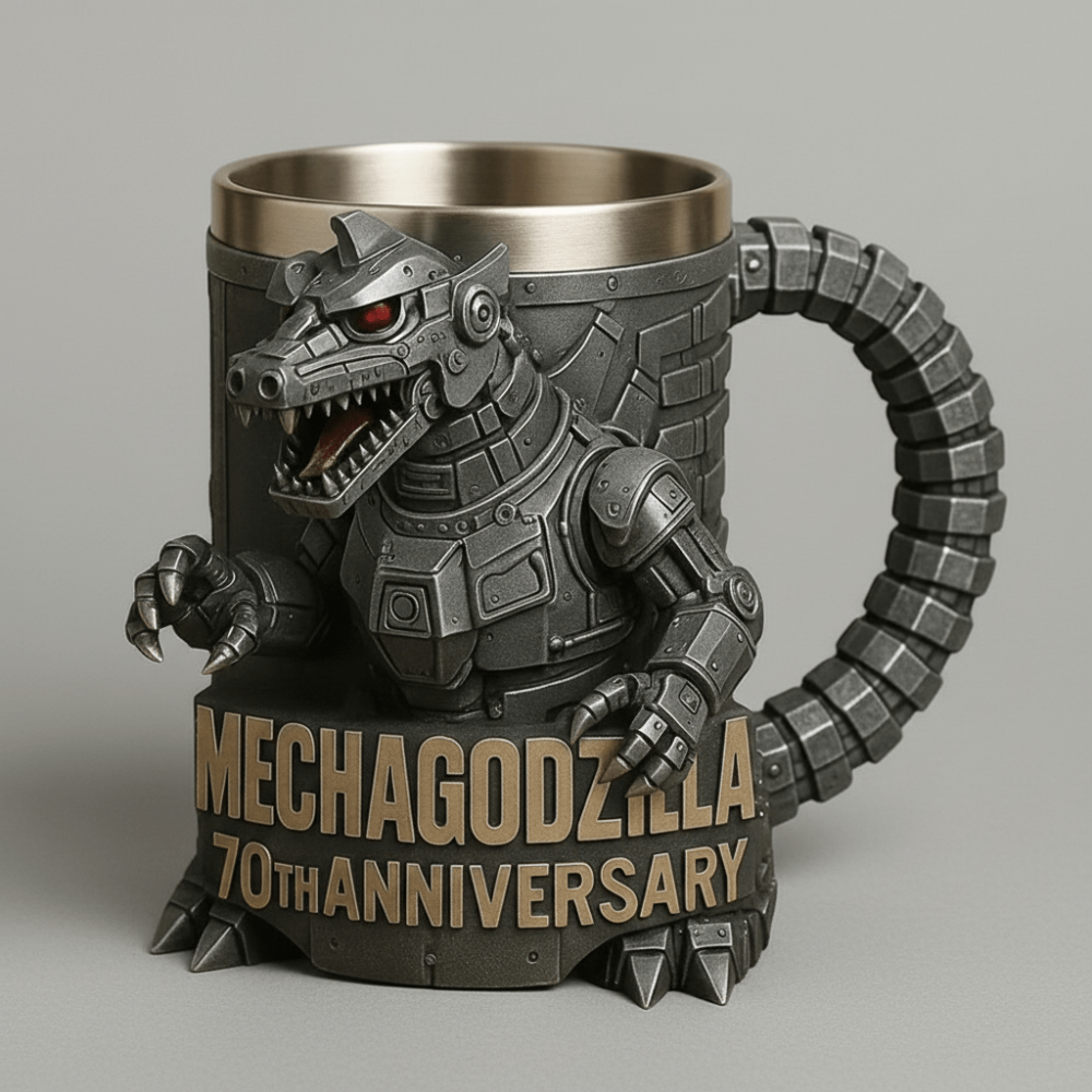 3D Sculpted Monster Shaped Ceramic Coffee Mug Cup Drinkware
