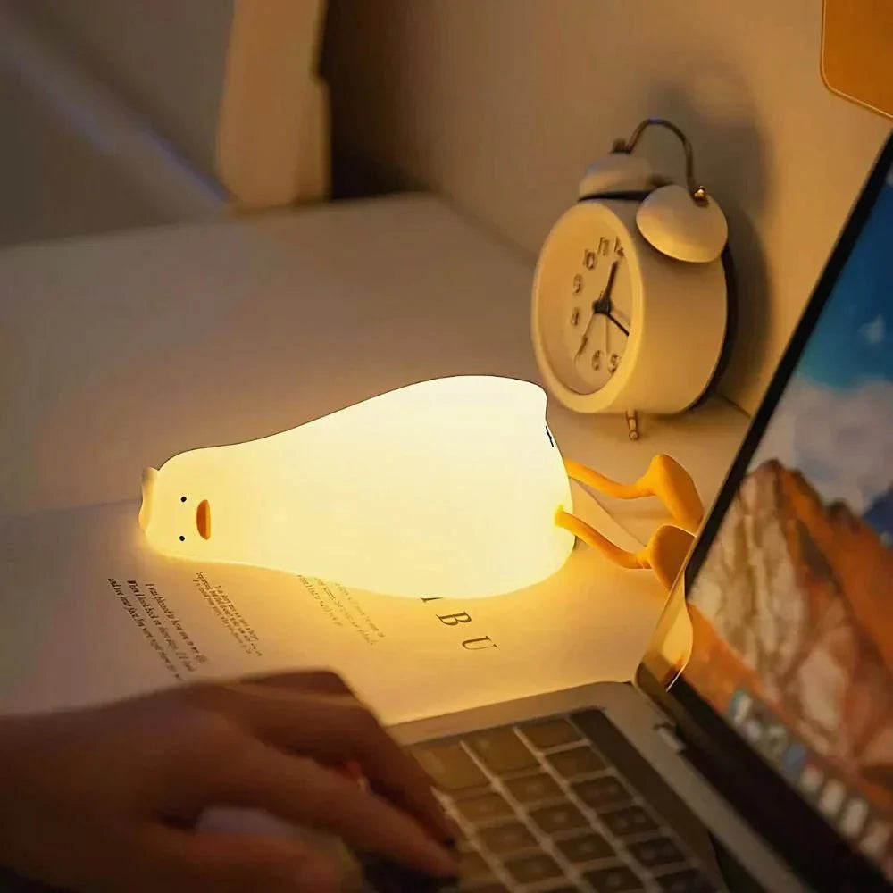 Rechargeable Silicone LED Night Light Table Lamp
