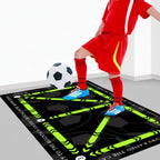 Soccer Training Agility Dribbling Footwork Practice Mat