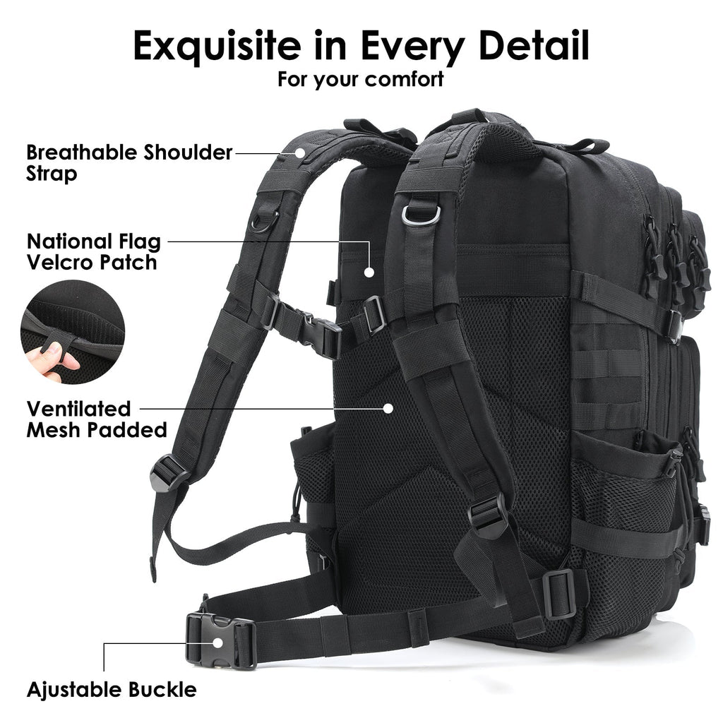 Tactical Military Assault Backpack Outdoor Hiking Gear Pack