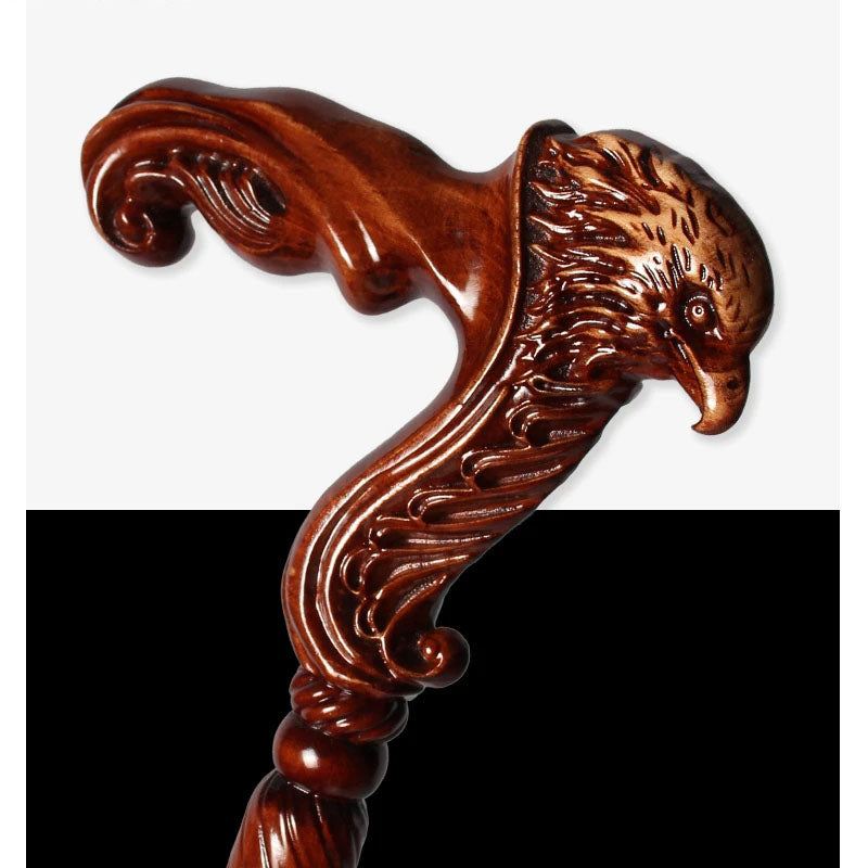 Wooden Straight Walking Cane for Adults