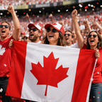 Canada Fan Cape