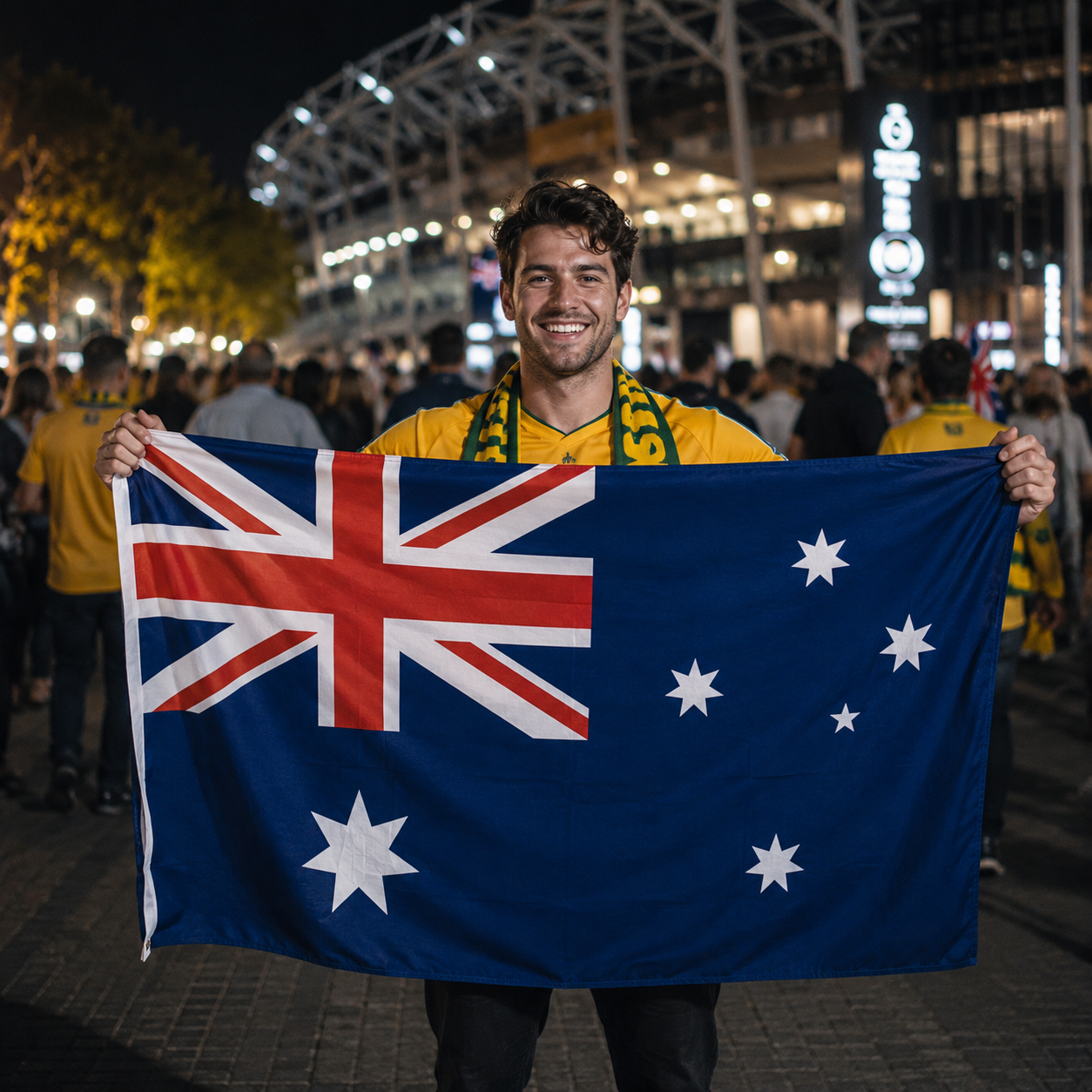 Australia Flag Detail