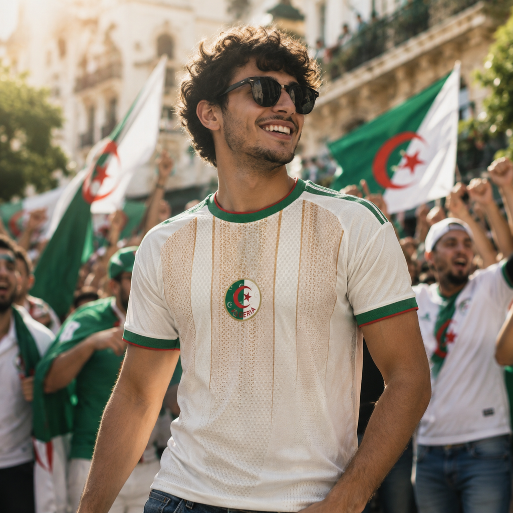 Algeria 2026 Men's Football Fan Jersey