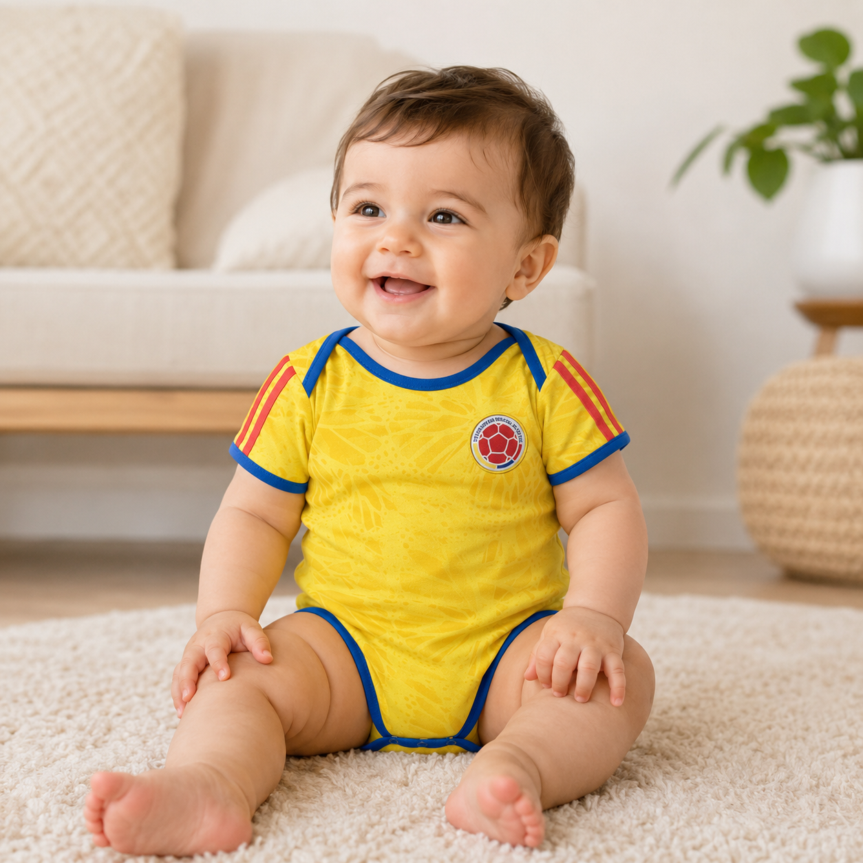 Colombia Baby Romper Side