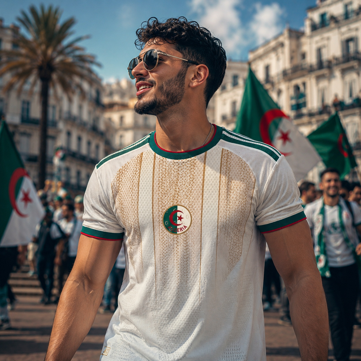 Algeria 2026 Men's Football Fan Jersey