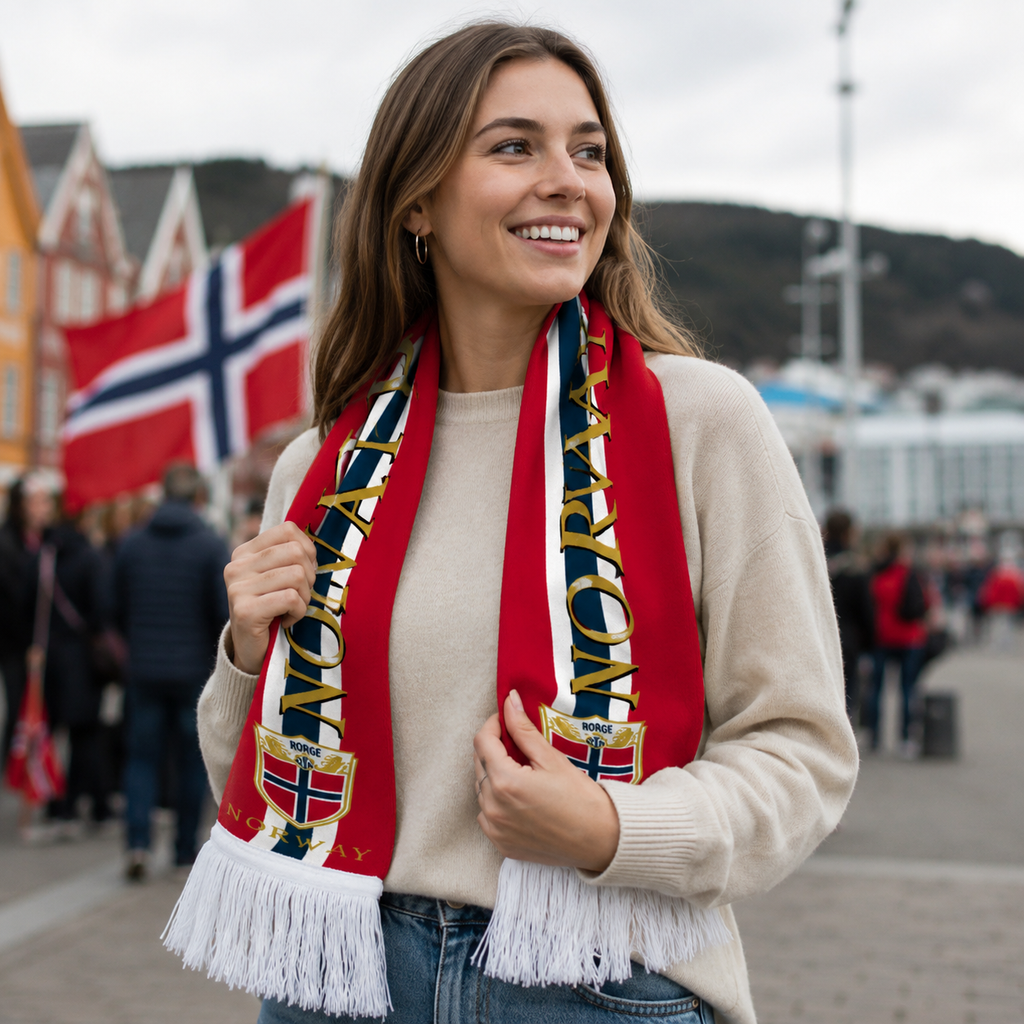 Norway Scarf Detail