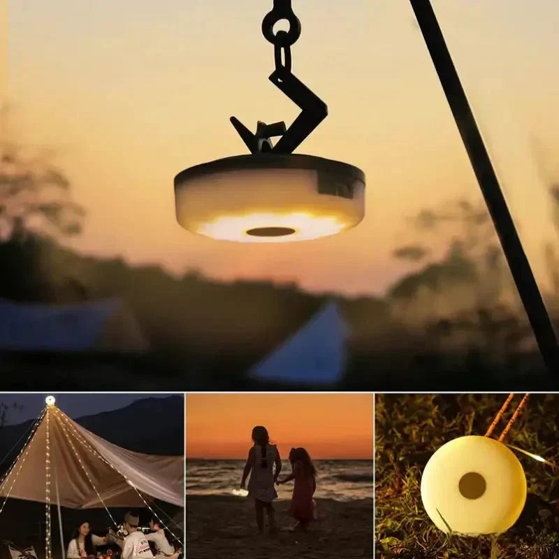 LED Retractable Lantern Flashlight 4-in-1 Emergency Camp Light