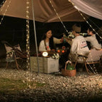 Retractable LED Camping String Lights Portable Outdoor Lantern Light