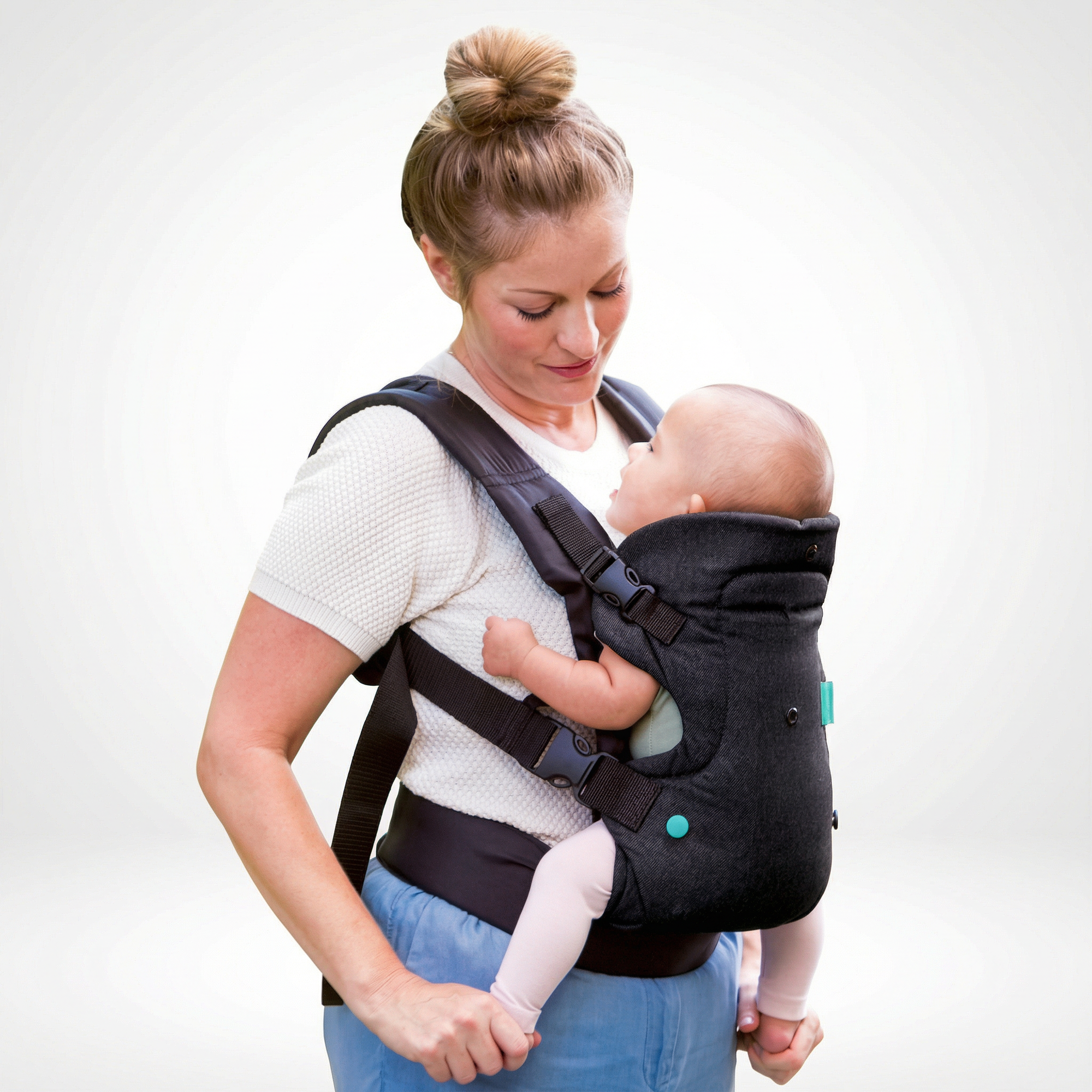 Infant Adjustable Ergonomic Baby Carrier Strap 4 in 1