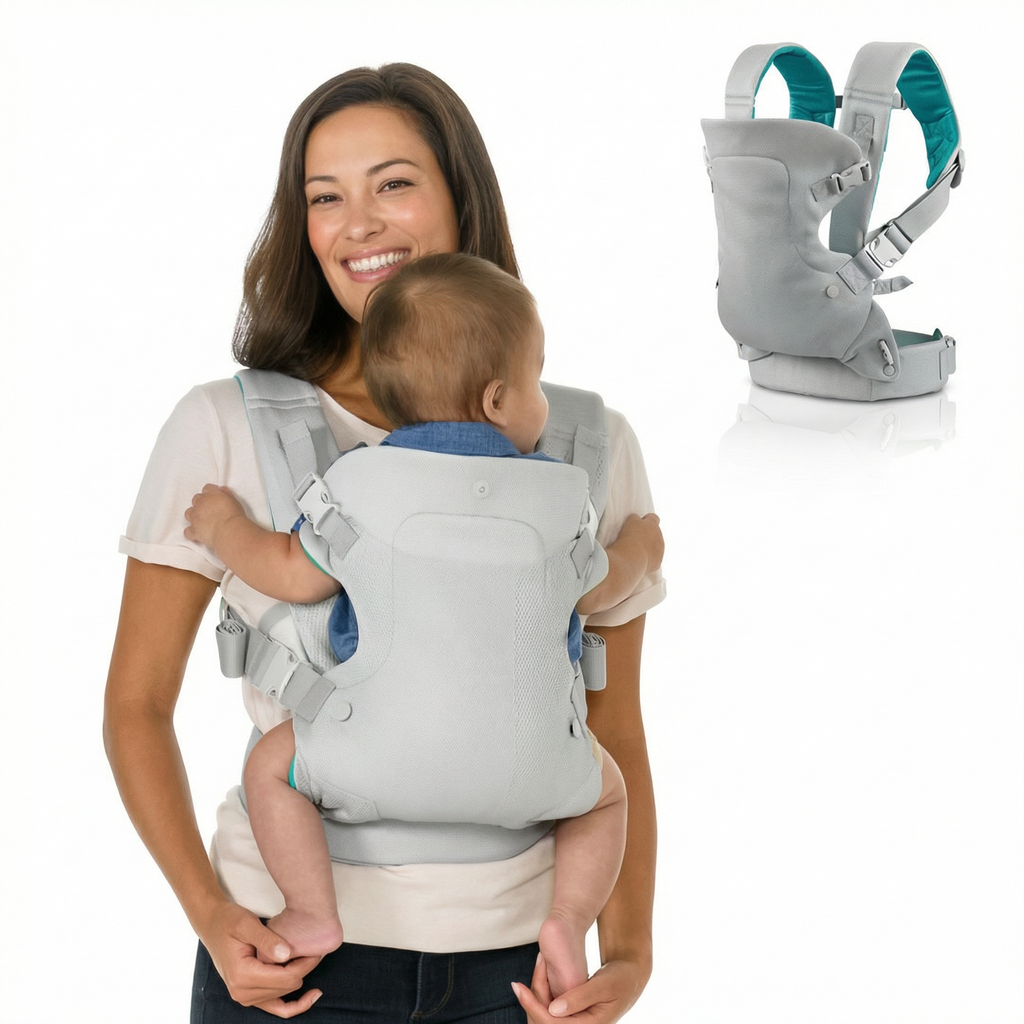 Infant Adjustable Ergonomic Baby Carrier Strap 4 in 1