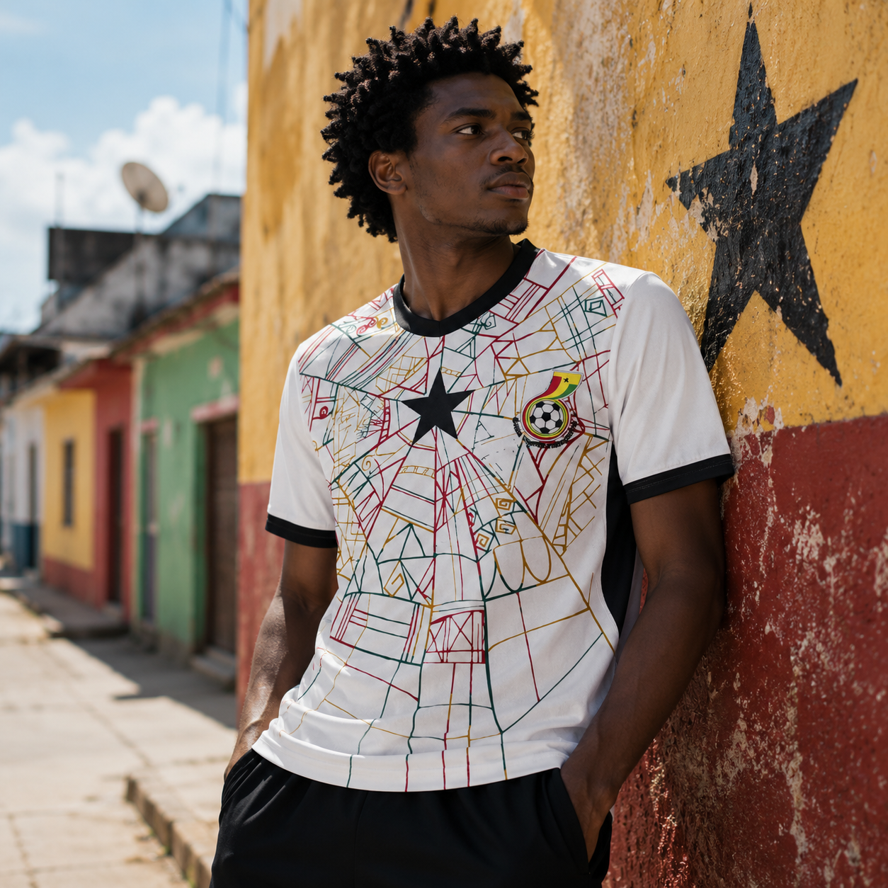 Men's Ghana Football Jersey 2026