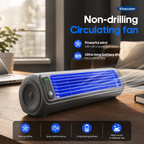 Rechargeable Portable Tower Fan Quiet Desktop Cooling Fan 3 Speed
