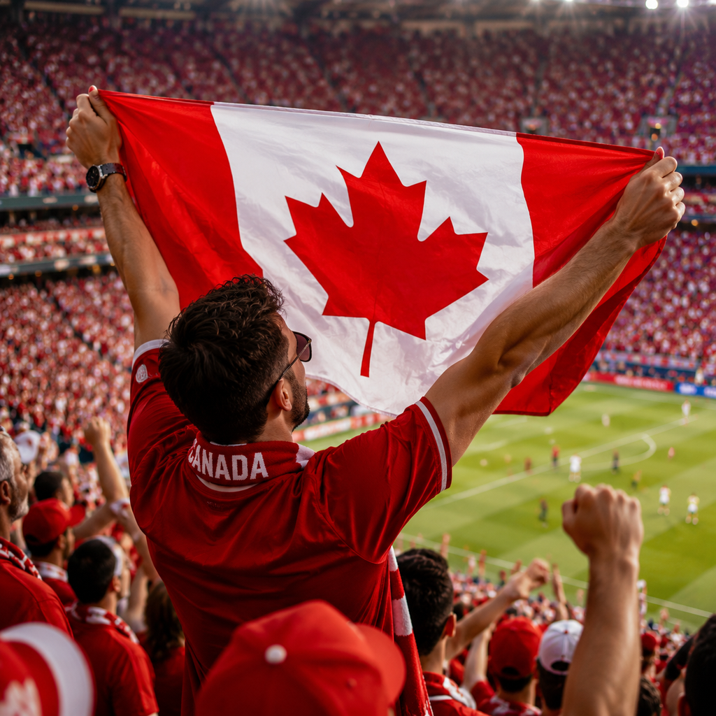 Canada Flag Side
