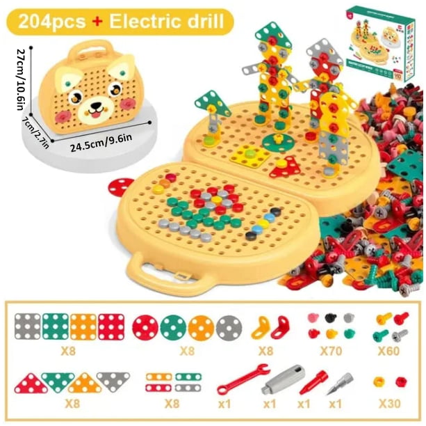 Montessori Educational Toy Set Toolbox Play Tools Kit