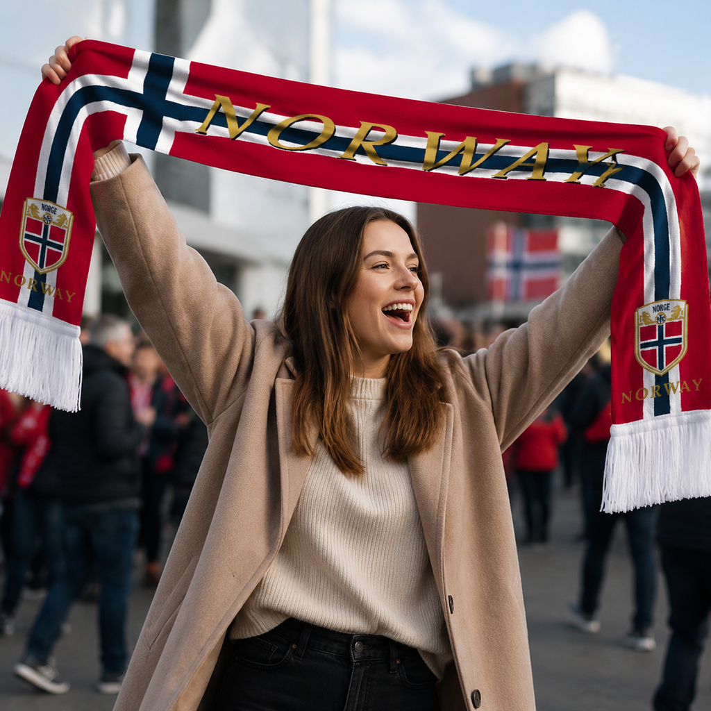 Norway Fan Scarf