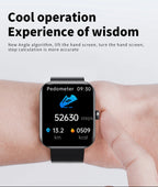 Heart Rate & Blood Pressure Monitoring Smartwatch Fitness Tracker