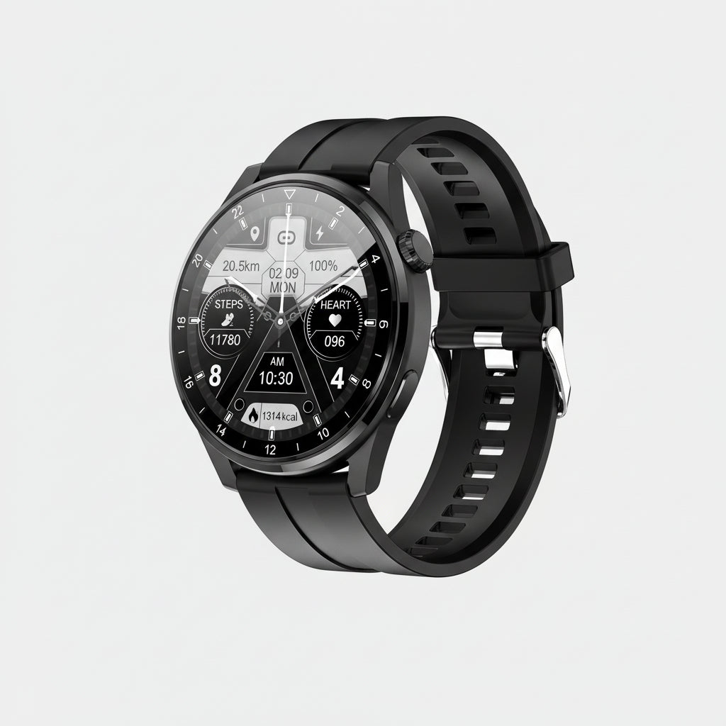 Square Smartwatch Fitness Tracker Bluetooth Calling Waterproof Touchscreen