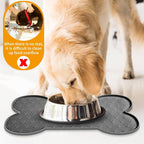 Bone Shaped Silicone Pet Feeding Mat Pad