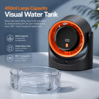 Mini Portable Electric Mist Fan Air Cooler Humidifier Adjustable