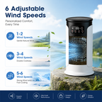 Portable Tower Fan Air Cooler USB Mini Air Conditioner