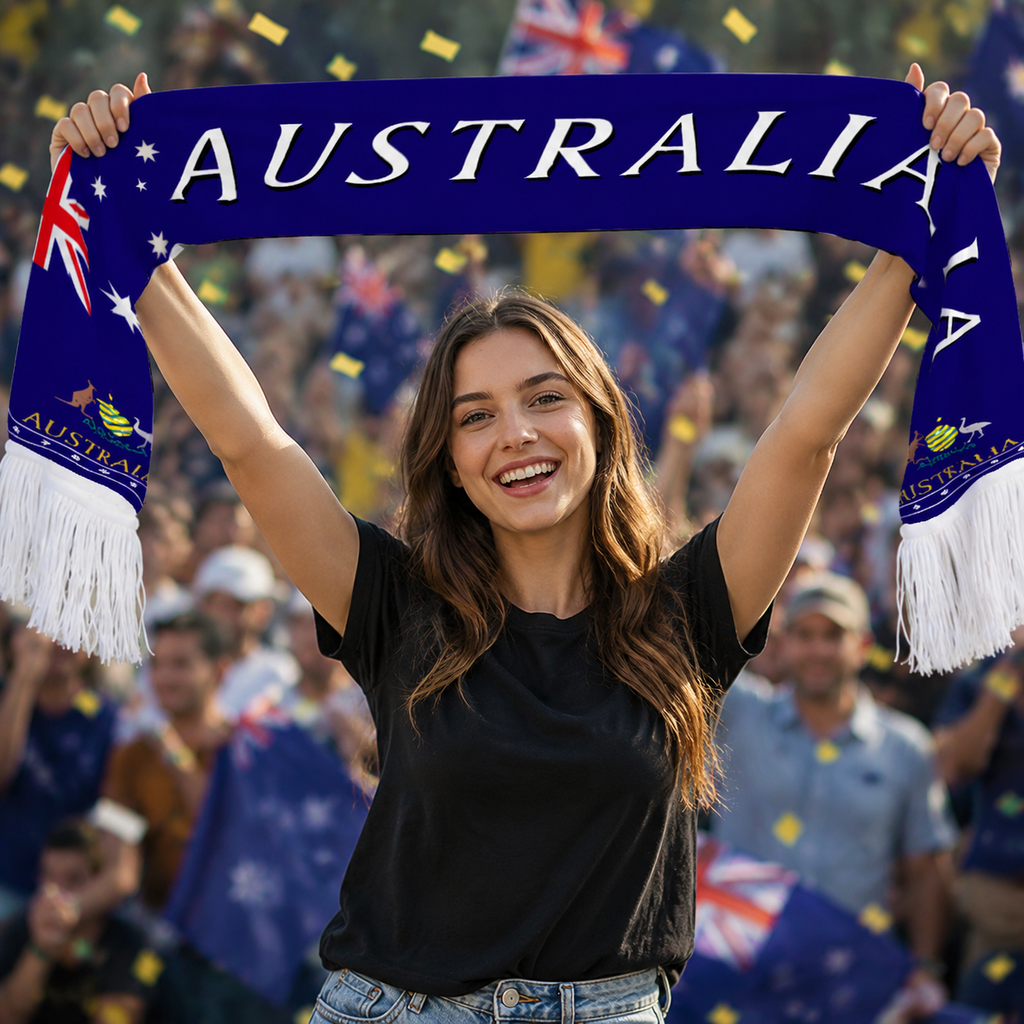 Australia Scarf Detail