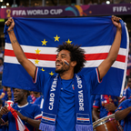 Cape Verde Flag Side
