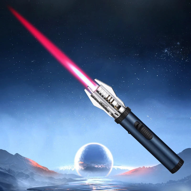 360 Degree Windproof Turbine Refillable Butane Lighter