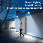 Solar LED Floodlight with Motion Sensor Outdoor Security Light