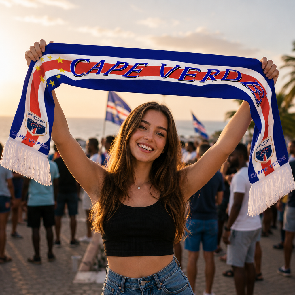 Cape Verde Scarf Side