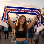 Cape Verde Scarf Side