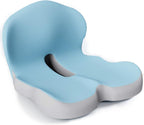 Memory Foam Lumbar Support Back and Seat Cushion Set